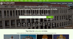 Desktop Screenshot of collegezippy.com